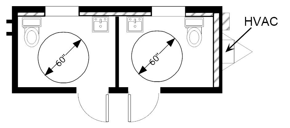 Restroom, 8x20 HCD 