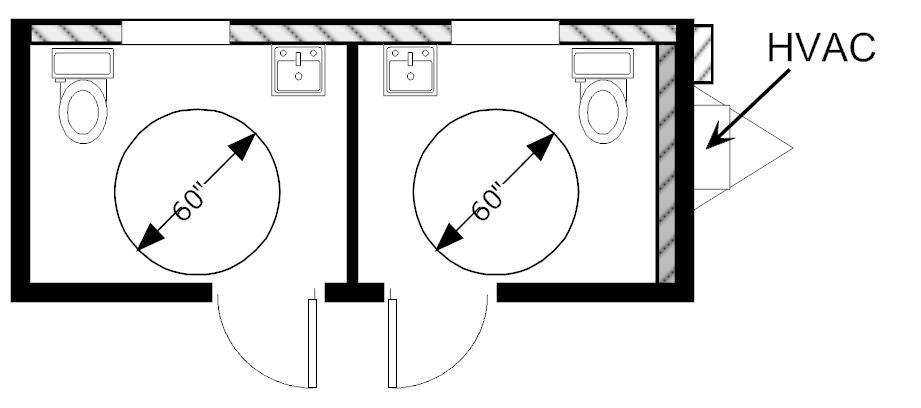 Restroom, 8x20 HCD 