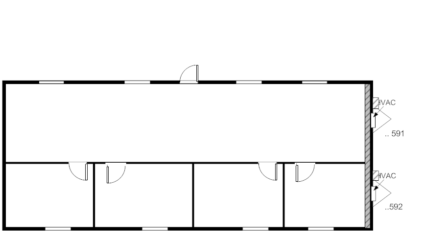 Office, 24x60 HCD