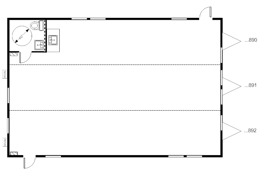 Classroom, 36x56 DBPR 