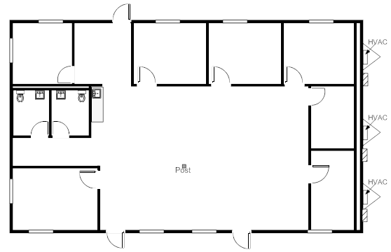 Office, 36x60 HCD