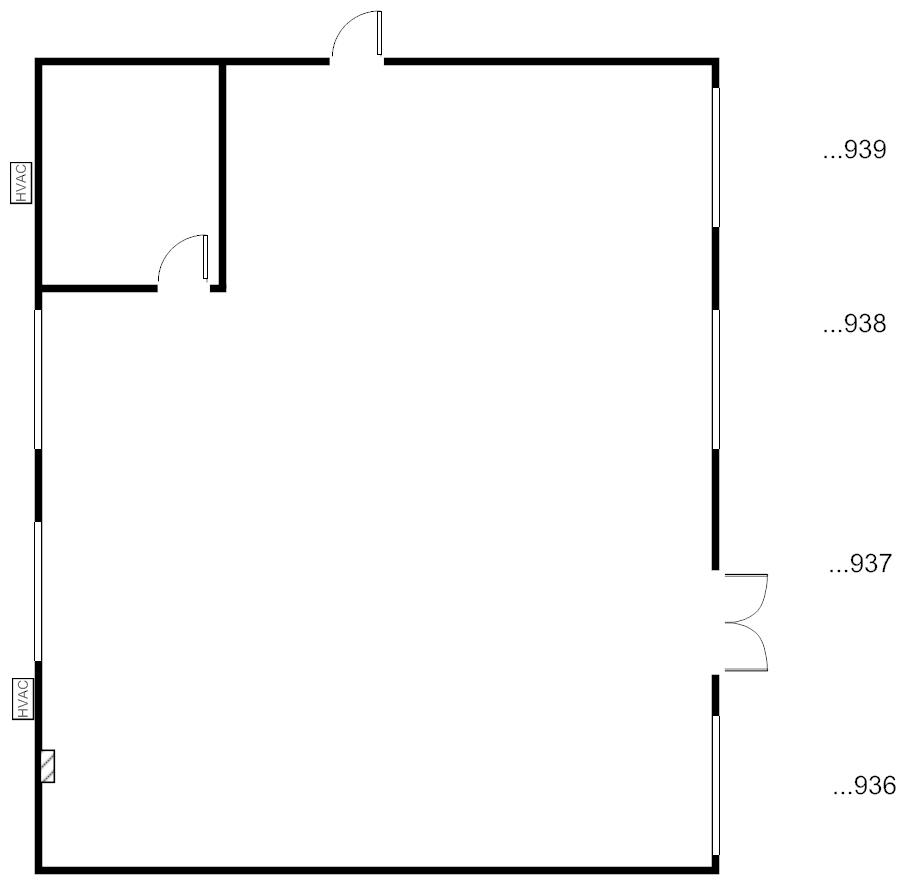 Classroom, 48x40 DSA 