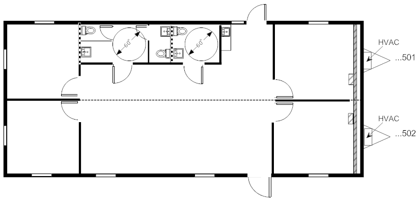 Office, 24x56 DBPR  mPlex