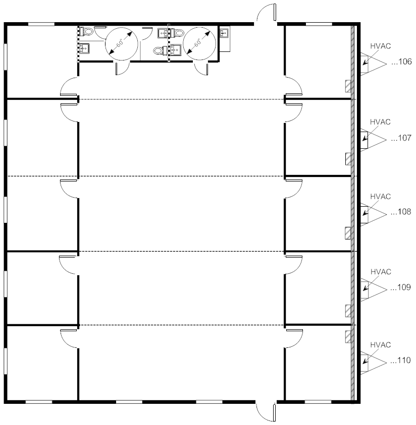 Office, 60x56 DBPR  mPlex